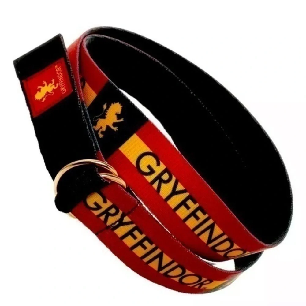 Harry Potter GRYFFINDOR D-Ring Belt Adjustable